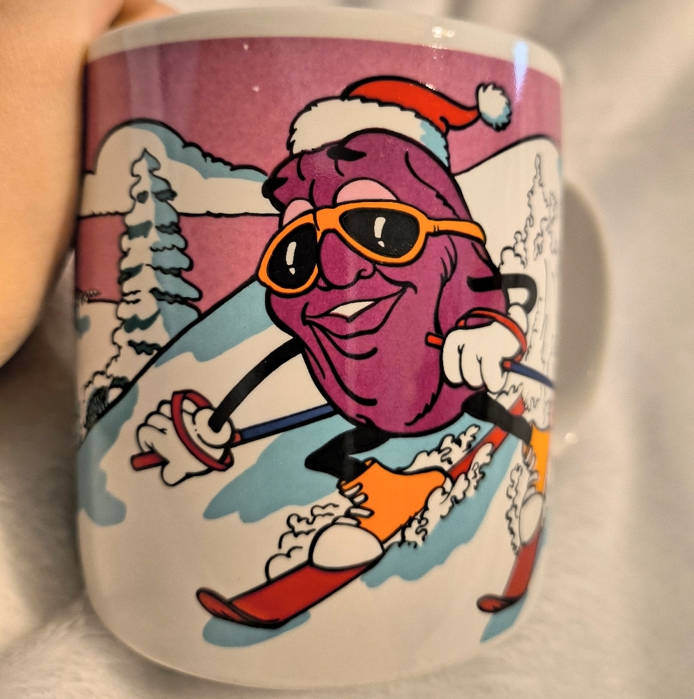 Vintage The California Raisins Mug From 1988